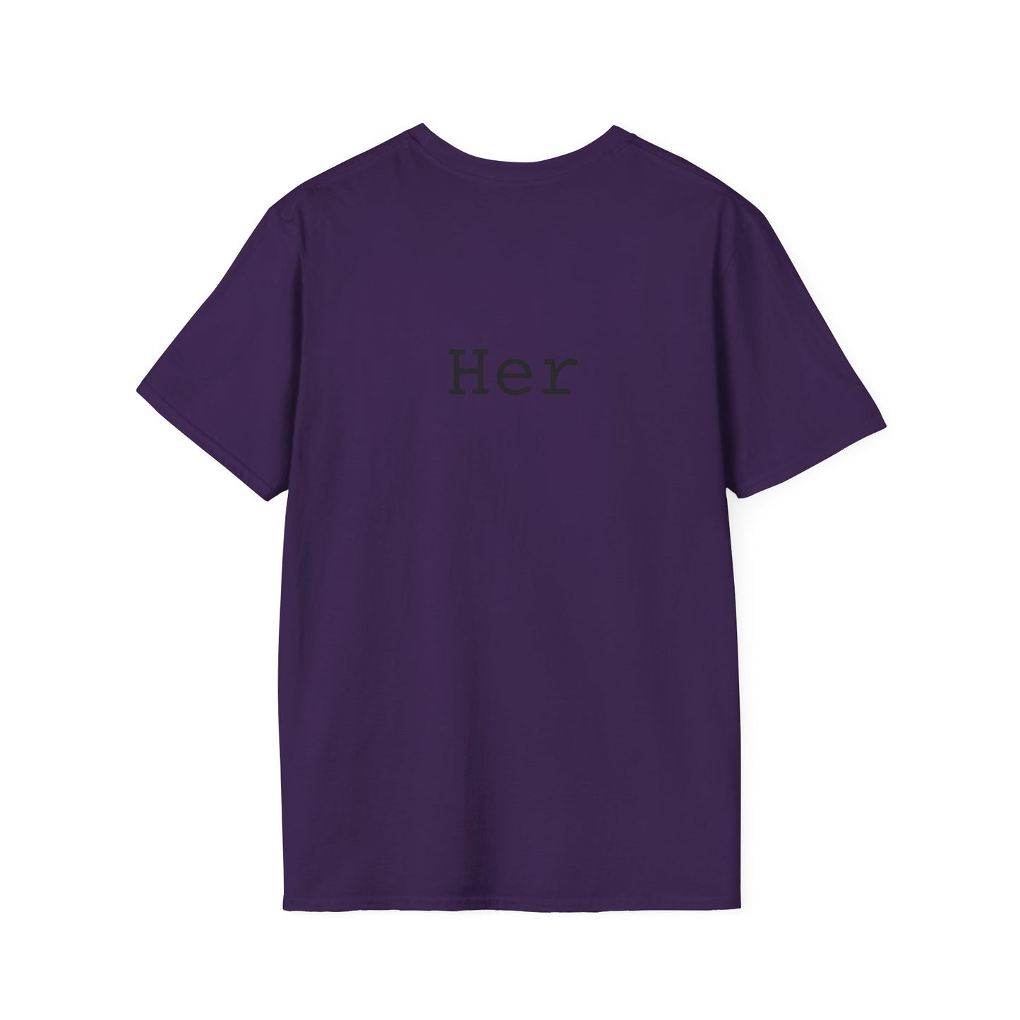 Pronouns In Style: She/Her Edition Softstyle T-Shirt