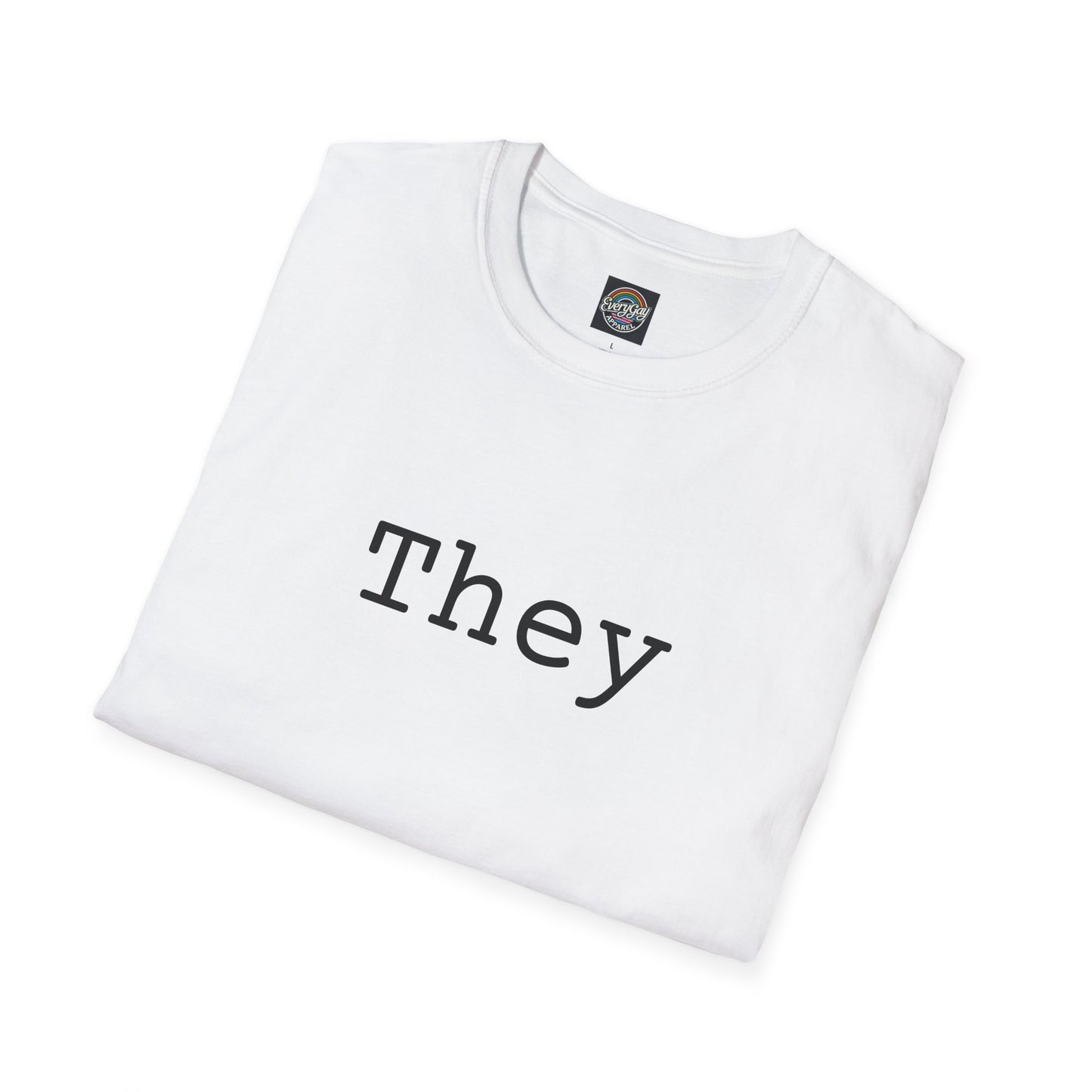 Pronouns In Style: They/Them Edition Softstyle T-Shirt