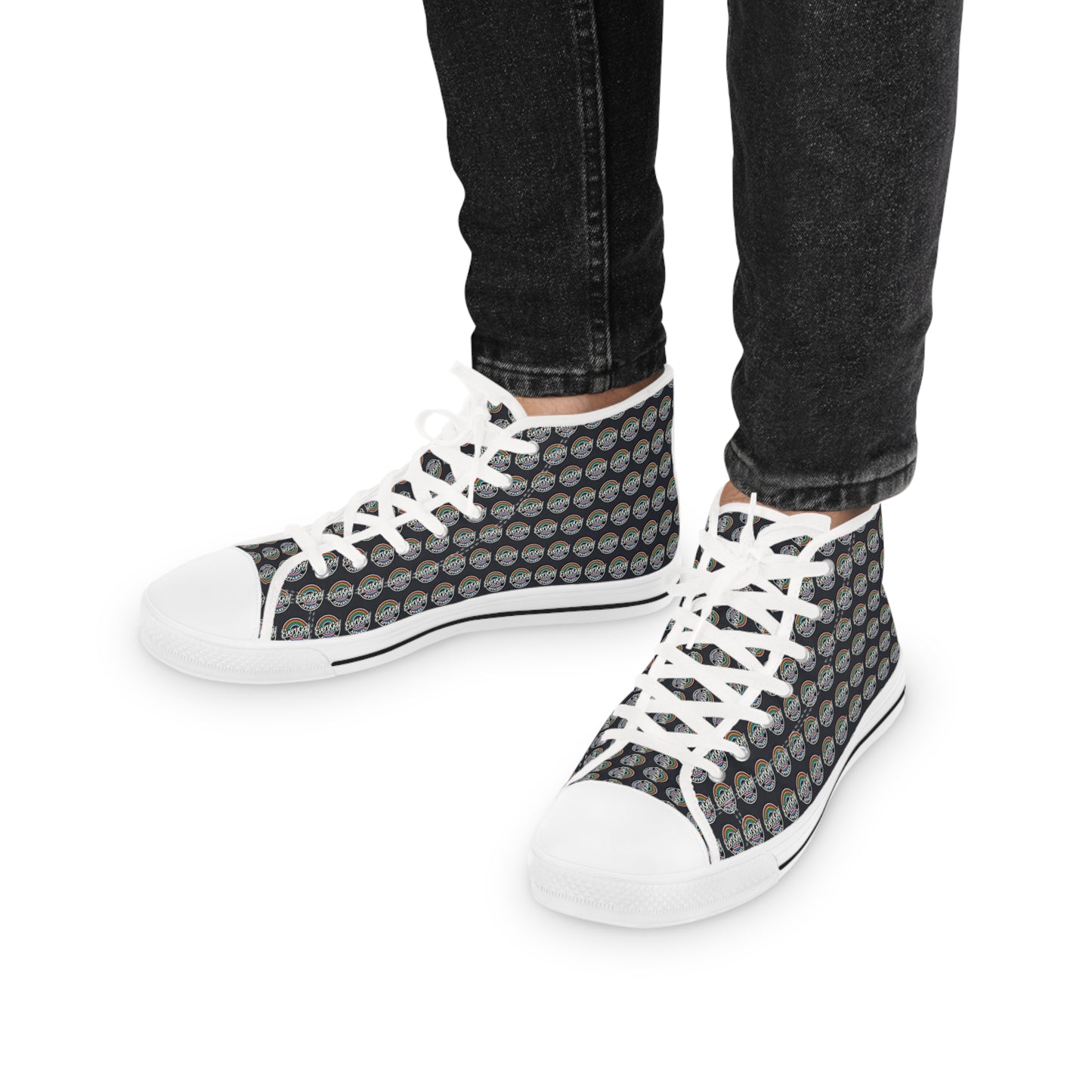 EveryGay Apparel High-Top Sneakers – Bold, Comfortable, and Unapologetic