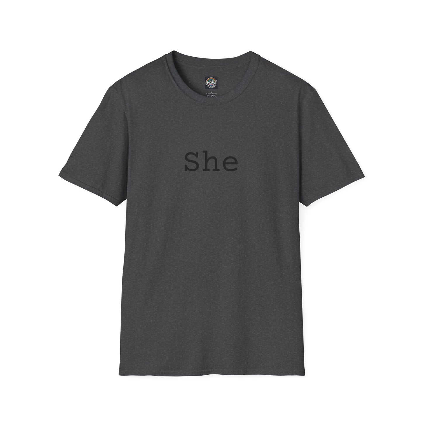 Pronouns In Style: She/Her Edition Softstyle T-Shirt