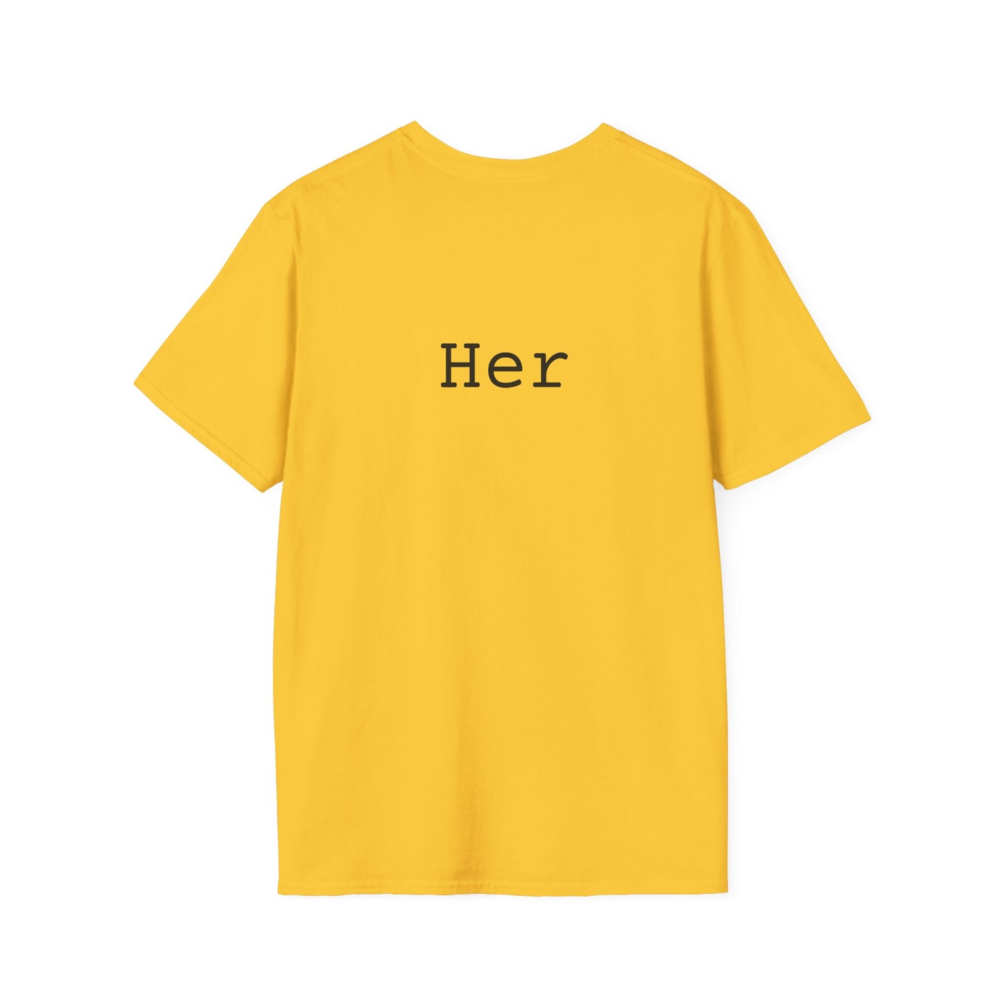 Pronouns In Style: She/Her Edition Softstyle T-Shirt