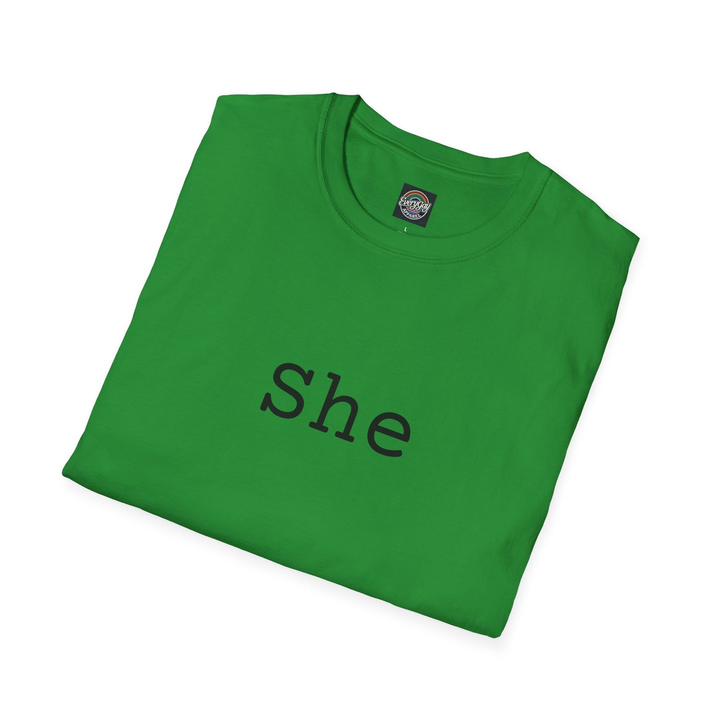 Pronouns In Style: She/Her Edition Softstyle T-Shirt