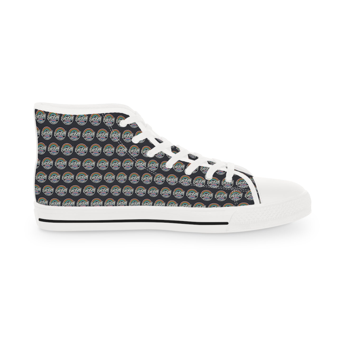 EveryGay Apparel High-Top Sneakers – Bold, Comfortable, and Unapologetic