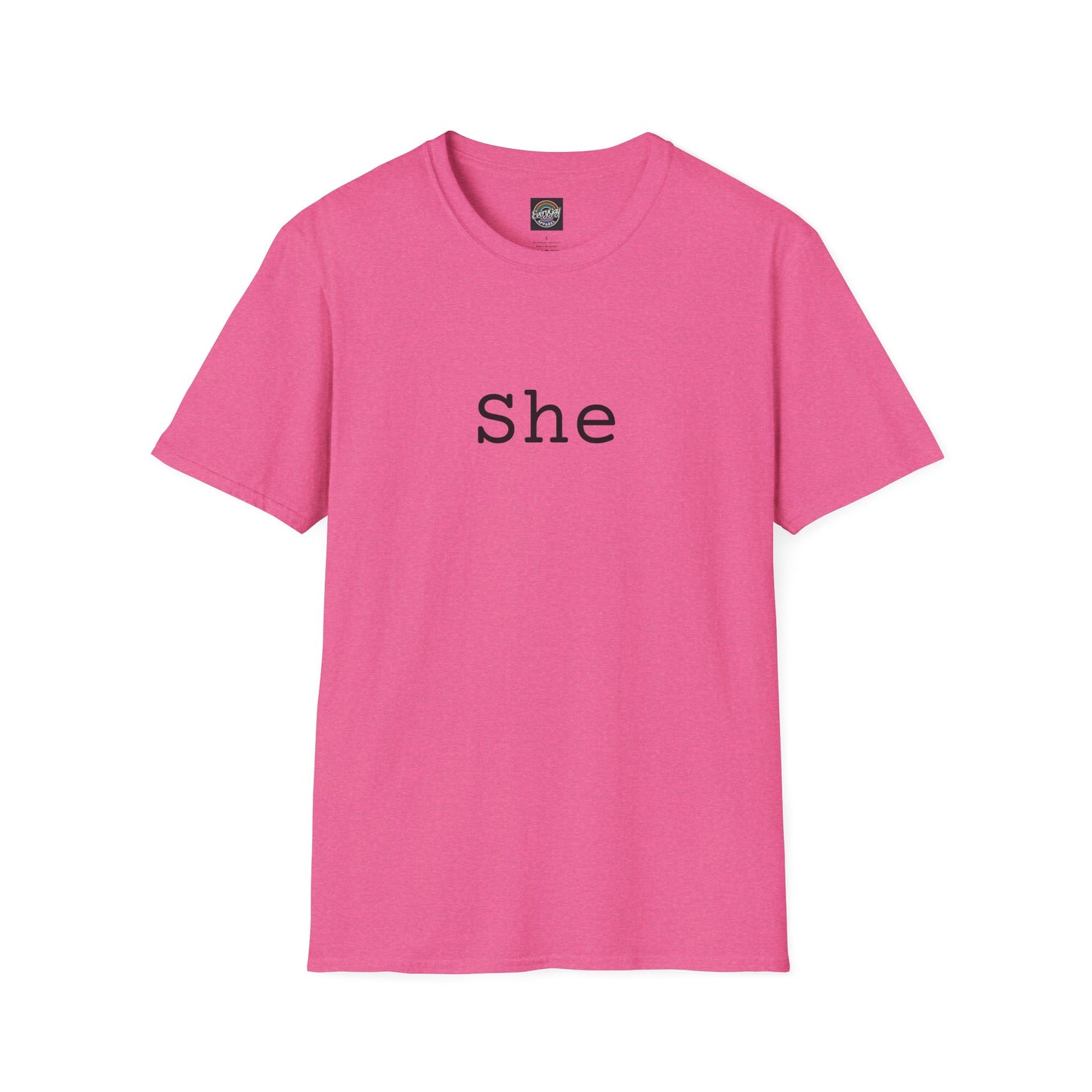 Pronouns In Style: She/Her Edition Softstyle T-Shirt