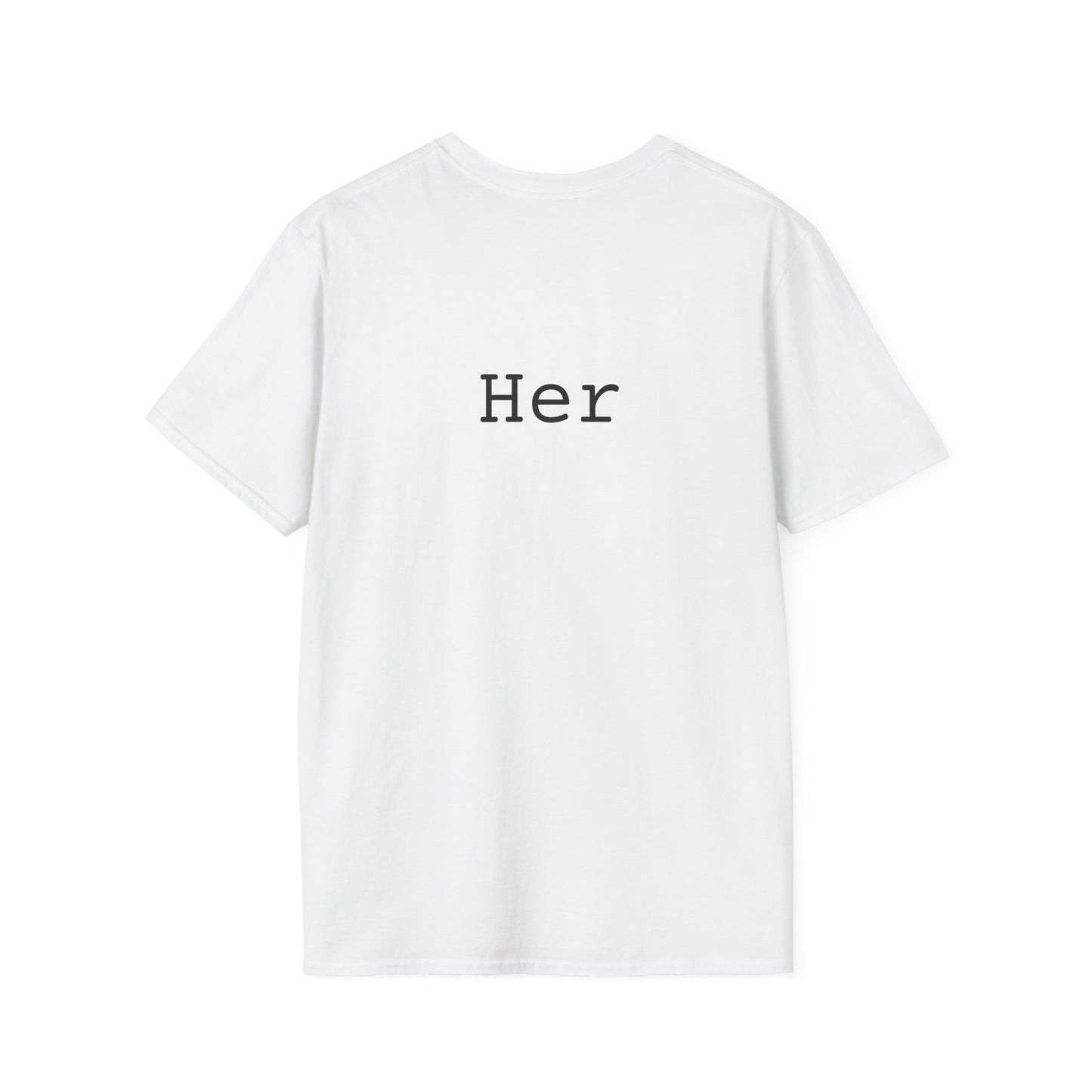 Pronouns In Style: She/Her Edition Softstyle T-Shirt