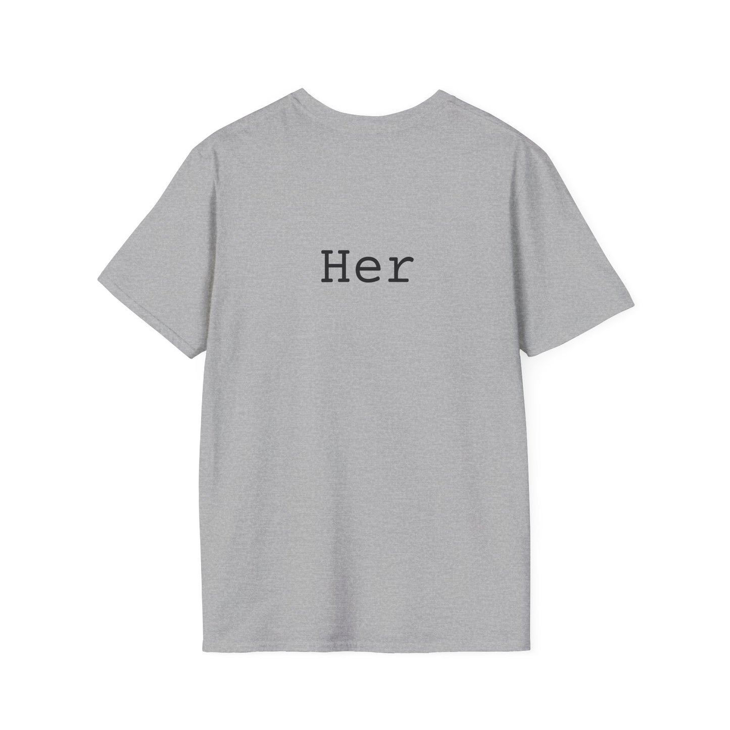 Pronouns In Style: She/Her Edition Softstyle T-Shirt