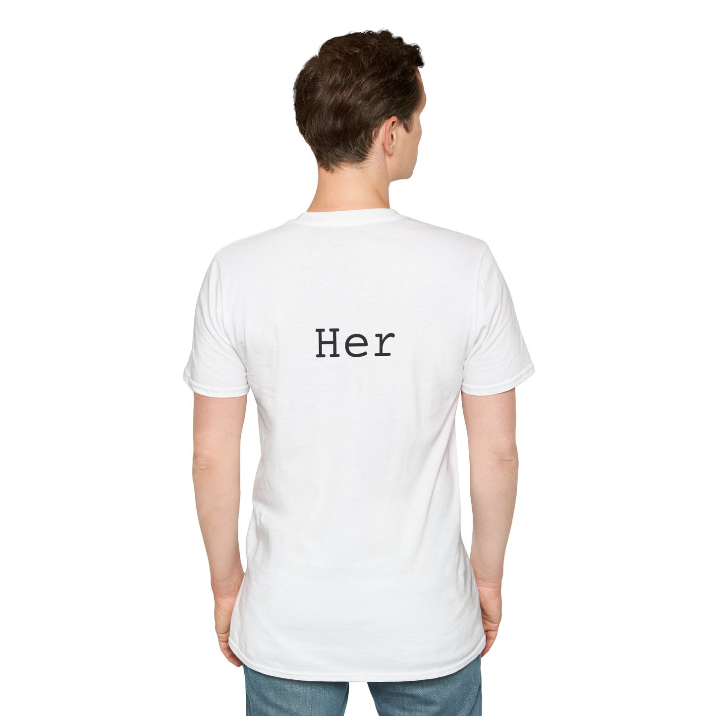 Pronouns In Style: She/Her Edition Softstyle T-Shirt