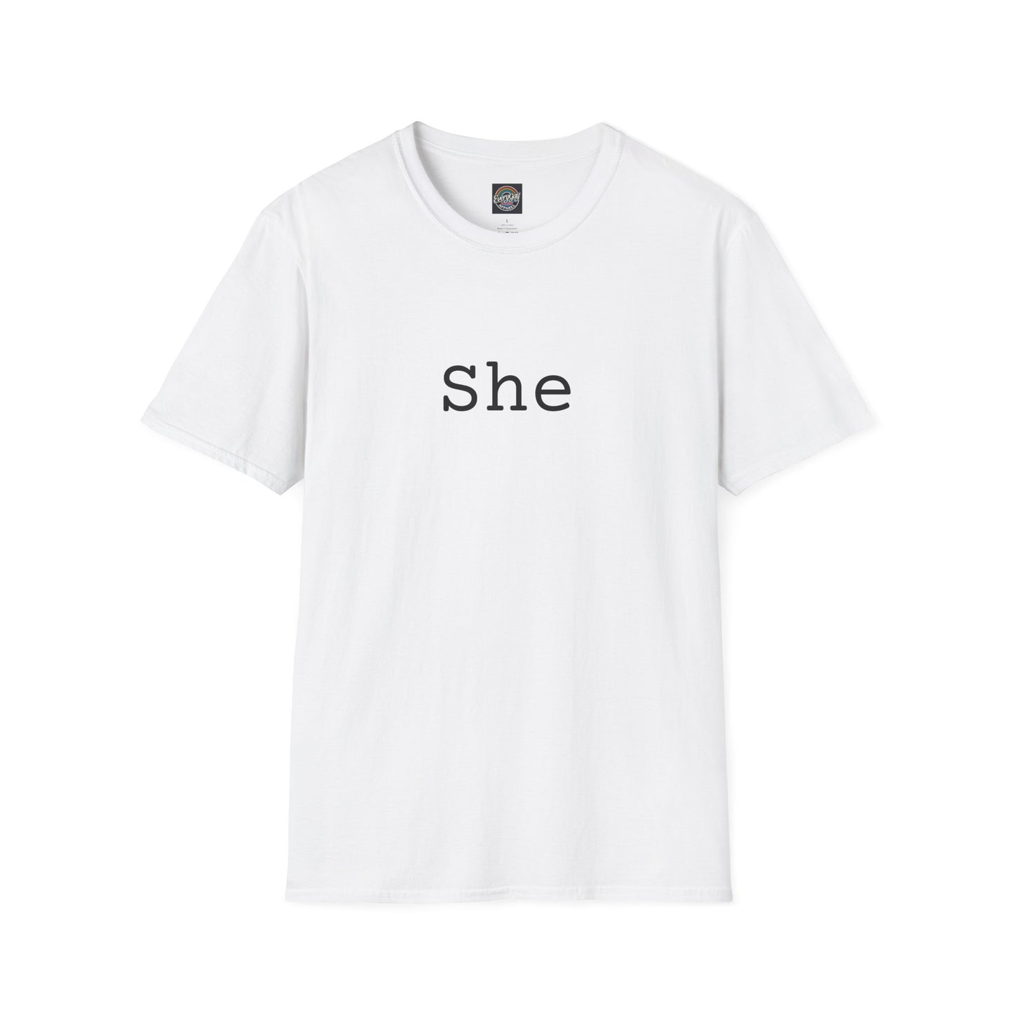 Pronouns In Style: She/Her Edition Softstyle T-Shirt